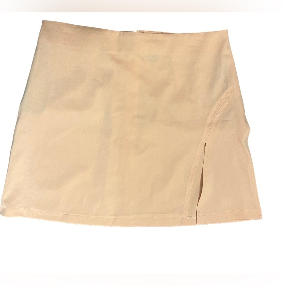 Forever 21 Slit Mid Waist Skort